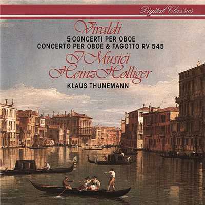 アルバム/Vivaldi: 6 Concertos for Oboe & Strings/ハインツ・ホリガー／イ・ムジチ合奏団