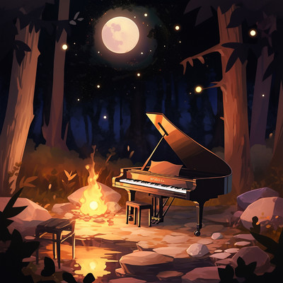 Moonlit Dreams (自律神経を整えるピアノと自然の焚き火)/SLEEPY NUTS