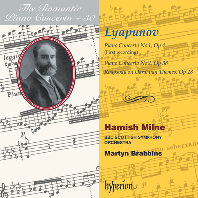 Lyapunov: Piano Concerto No. 1 in E-Flat Minor, Op. 4: IV. Adagio non tanto/BBCスコティッシュ交響楽団／Hamish Milne／マーティン・ブラビンズ