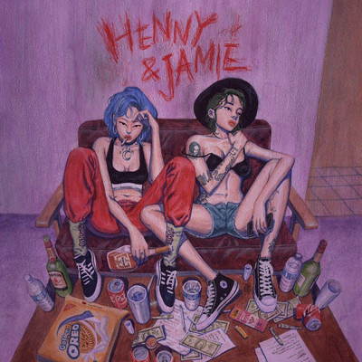 Henny and Jamie/neonblue
