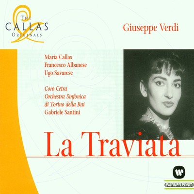 La Traviata : Act 2  ”Invitato a qui seguirmi” [Violetta, Alfredo, Flora, Gastone, Barone, Marchese, Chorus]/Gabriele Santini & Maria Callas