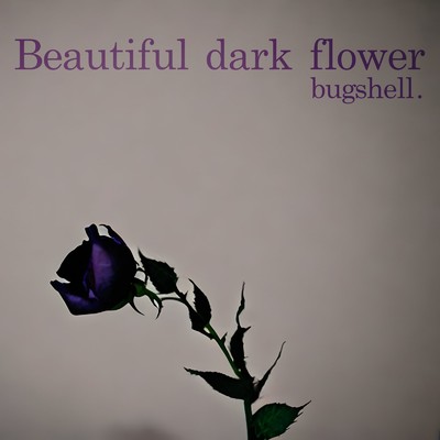Beautiful dark flower/bugshell.