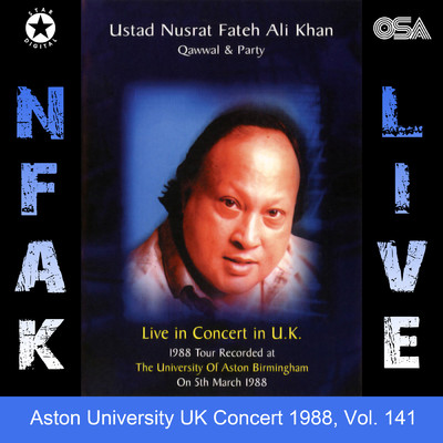アルバム/Aston University UK Concert 1988, Vol. 141/ヌスラト・ファテー・アリー・ハーン