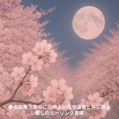 アルバム/春の桜舞う夜中に心地よい風や波音と共に眠る癒しのヒーリング音楽/睡眠音楽 Deep Sleep