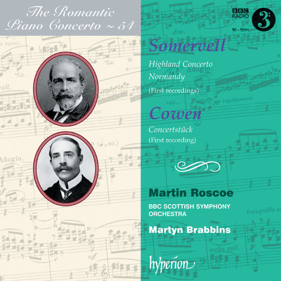 Somervell: Highland Concerto - Cowen: Concertstuck (Hyperion Romantic Piano Concerto 54)/マーティン・ロスコー／BBCスコティッシュ交響楽団／マーティン・ブラビンズ