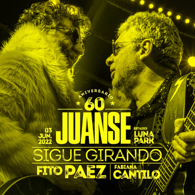 Sigue Girando (60 Aniversario en Vivo Luna Park) feat.Fito Paez,Fabiana Cantilo/Juanse