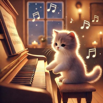 シングル/朝霧のメロディーを聴く/Cat Music Band