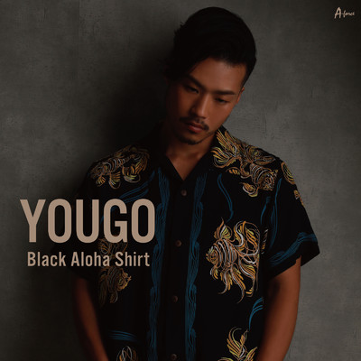 シングル/Black Aloha Shirt/YOUGO