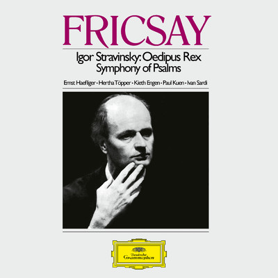 Stravinsky: Oedipus Rex, K047 ／ Symphony of Psalms, K052/Ernst Deutsch／ベルリン放送交響楽団／フェレンツ・フリッチャイ／NDR合唱団