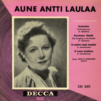 Aune Antti laulaa/Aune Antti