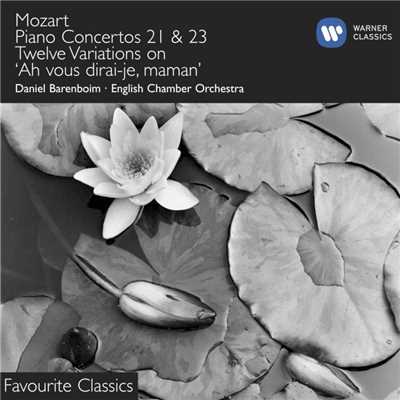 Mozart: Piano Concertos Nos. 21 & 23, 12 Variations on ”A vous dirais-je, maman”/Daniel Barenboim & English Chamber Orchestra