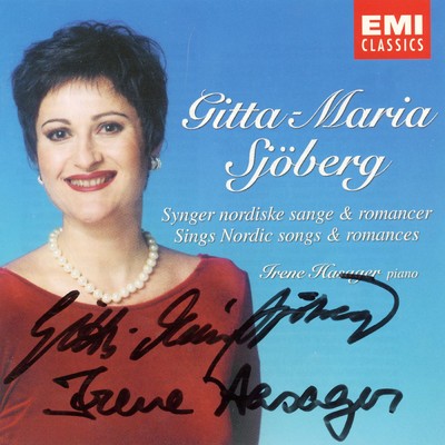 Sibelius／V. Rydeberg: Hostkvall/Gitta-Maria Sjoberg／Irene Hasager (piano)