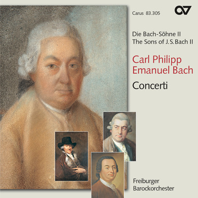 C.P.E. Bach: Double Concerto, Wq. 47 - I. Allegro di molto/Gottfried von der Goltz／Christine Schornsheim／Michael Behringer／フライブルク・バロック管弦楽団