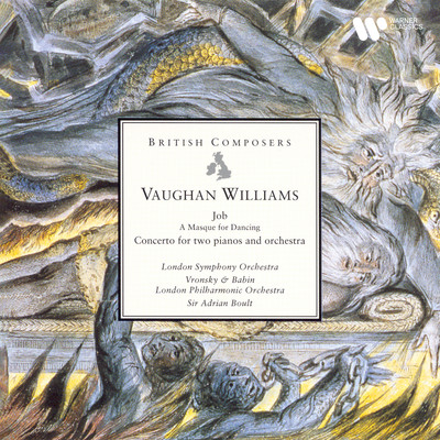 Vaughan Williams: Job, A Masque for Dancing & Concerto for two Pianos/Sir Adrian Boult