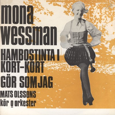 シングル/Gor som jag/Mona Wessman