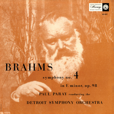 Brahms: Symphony No. 4 (Paul Paray: The Mercury Masters I, Volume 12)/デトロイト交響楽団／ポール・パレー
