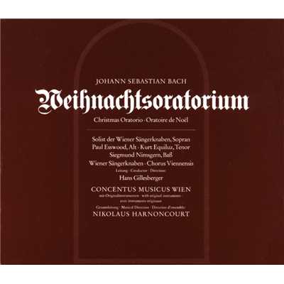 Weihnachtsoratorium, BWV 248, Pt. 3: No. 25, Rezitativ. ”Und da die Engel von ihnen gen Himmel fuhren”/Nikolaus Harnoncourt