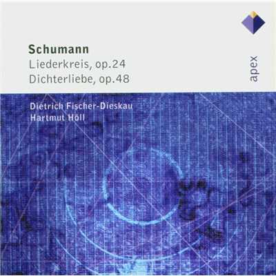 Schumann : Liederkreis, Dichterliebe & Lieder  -  Apex/Dietrich Fischer-Dieskau & Hartmut Holl