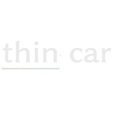 シングル/3Dスクロール (4D)/thin car