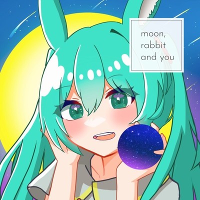 moon, rabbit and you/かげぴーぼーる