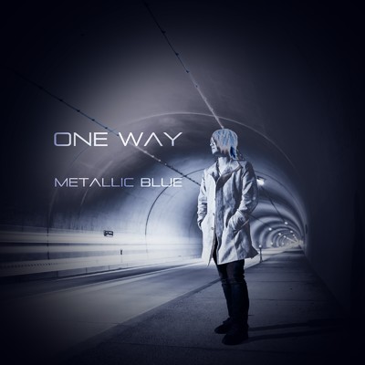 シングル/ONE WAY/METALLIC BLUE