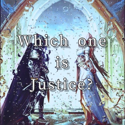 Which one is Justice？/ぶんぶんまるふみ