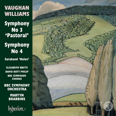 Vaughan Williams: Symphonies Nos. 3 ”Pastoral” & 4/BBC交響楽団／マーティン・ブラビンズ
