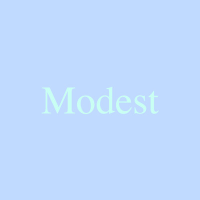 アルバム/Modest/Atelier Pink Noise