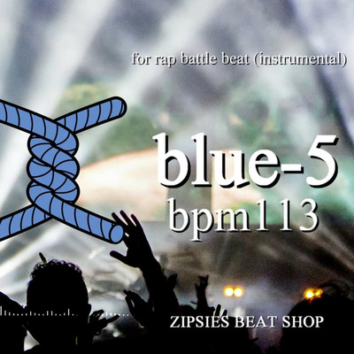 MCバトル用ビート OLD blue 5_BPM113【8小節4本】royalty free beat (HIPHOP instrument)/zipsies beat shop