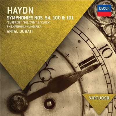 ハイドン:交響曲第94番《驚愕》・第100番《軍隊》・第101番《時計》/フィルハーモニア・フンガリカ／アンタル・ドラティ