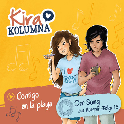 シングル/Contigo en la playa/Kira Kolumna