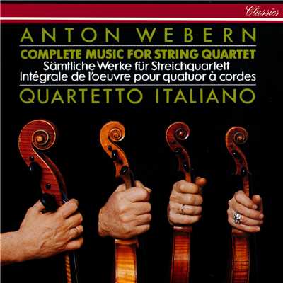 アルバム/Webern: Complete Music for String Quartet/イタリア弦楽四重奏団
