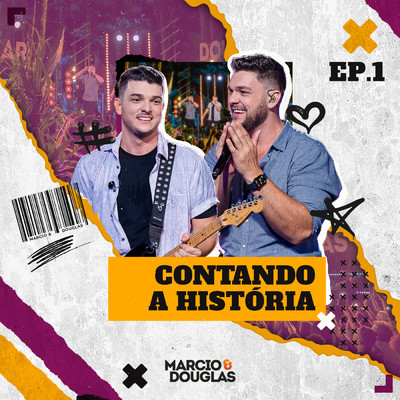 Assino Com X ／ So Mais Uma Vez (Ao Vivo)/Marcio e Douglas