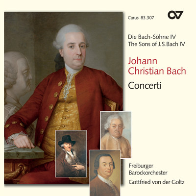 J.C. Bach: Sinfonia concertante D-Major, W. C35 - I. Allegro - Allegretto - Adagio/Anne Katharina Schreiber／Gottfried von der Goltz／フライブルク・バロック管弦楽団