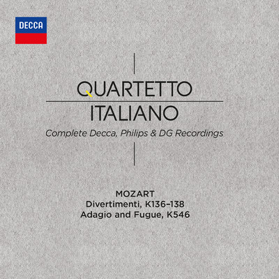 Mozart: Divertimenti & Adagio and Fugue/イタリア弦楽四重奏団