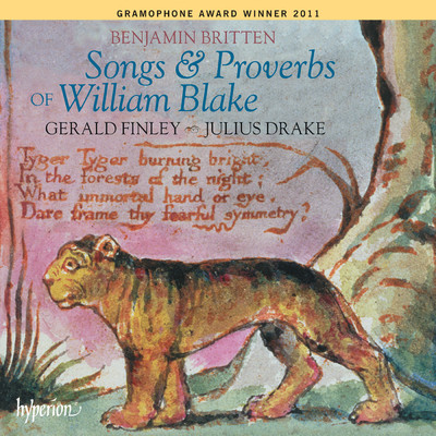 Britten: Songs & Proverbs of William Blake; Tit for Tat & Other Songs/ジェラルド・フィンリー／ジュリアス・ドレイク