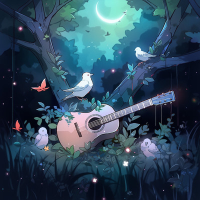 脳がとろける超熟睡ギター森鳥 自律神経を整える癒しのヒーリング旋律 芽吹く花や草木の香りを感じる自然音楽/SLEEPY NUTS