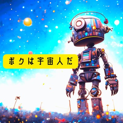 シングル/ボクは宇宙人だ (feat. 可不 & 双葉湊音)/MUGA