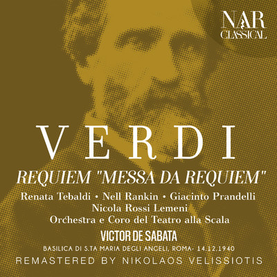 アルバム/VERDI: REQUIEM ”MESSA DA REQUIEM”/Victor De Sabata