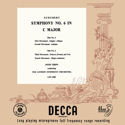 アルバム/Schubert: Symphonies Nos. 6 & 8; Rosamunde Overture (Remastered 2024)/ロンドン交響楽団／ヨーゼフ・クリップス