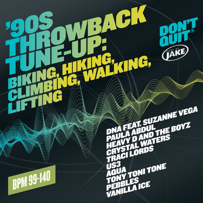 '90s Throwback Tune-Up: Biking, Hiking, Climbing, Walking, Lifting  (BPM 99-140) (Continuous Mix)/Various Artists