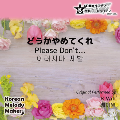 シングル/どうかやめてくれ〜40和音メロディ (Short Version) [オリジナル歌手:K.Will]/Korean Melody Maker