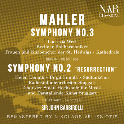 アルバム/Mahler: Symphony No.3; Symphony No.2 ”Resurrection”/Sir John Barbirolli