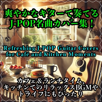 爽やかなギターで奏でるJ-POP名曲カバー！カフェ&ランチタイム、キッチンでのリラックスBGMやドライブにもぴったり/α-Wave Relaxation Healing Music Lab