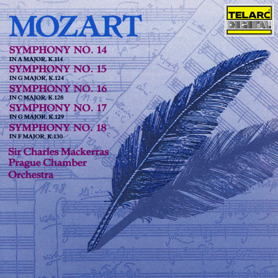 アルバム/Mozart: Symphonies Nos. 14-18/サー・チャールズ・マッケラス／プラハ室内管弦楽団