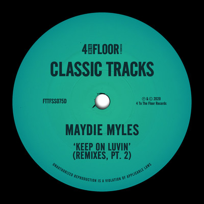 Keep On Luvin (Dennis Quin Extended Remix)/Maydie Myles