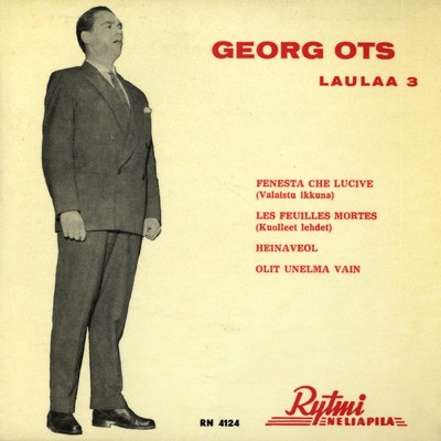アルバム/Georg Ots laulaa 3/Georg Ots