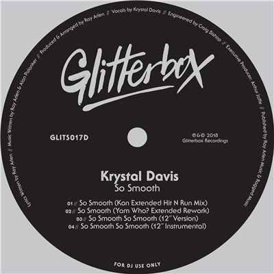 シングル/So Smooth (12” Instrumental)/Krystal Davis