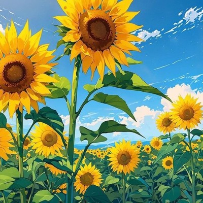 シングル/あの夏と向日葵/こにーの音楽部屋