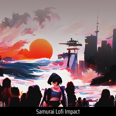 Would you like a cup of coffee at twilight？/samurai lofi impact